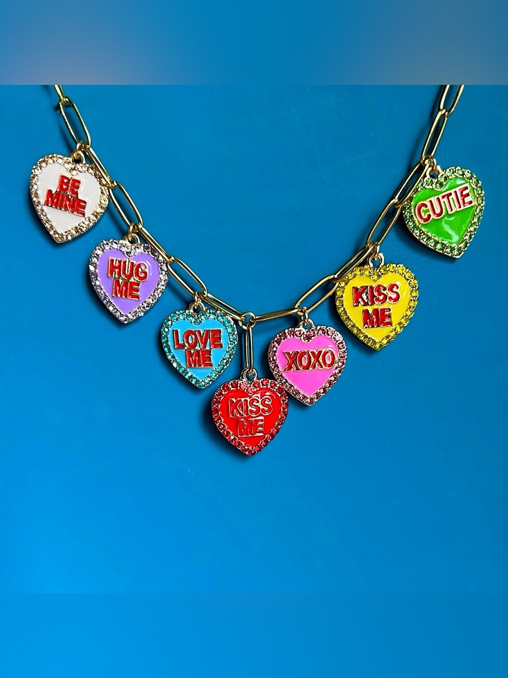 Candy Hearts Necklace